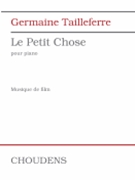 Le Petit Chose (Film Music) - for Piano