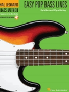 Easy Pop Bass Lines by Various - Hal Leonard Bass Met - Various for Elec Bass