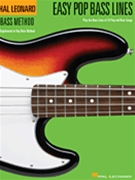 Easy Pop Bass Lines by Various - Hal Leonard Bass Met - Various for Elec Bass