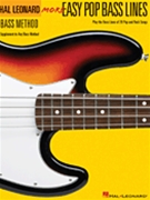 More Easy Pop Bass Lines by Various - Hal Leonard Bass Met - Various for Elec Bass