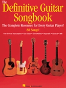 Definitive Guitar Songbook by Various Various for Guitar Tab