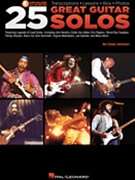 25 Great Guitar Solos by Various - Johnson Chad - for Guitar Tab
