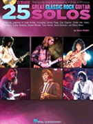 25 Great Classic Rock Guitar Solos by Rubin Dave for Guitar Collection (W/cd)