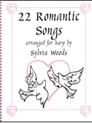 22 Romantic Songs for the Harp by - Sylvia Woods - for