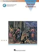 Sacred Classics (Book & CD) by Various for Low Voice (Vocal Library)