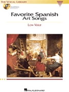 Favorite Spanish Art Songs by - Richard Walters - for Low Voice (Vocal Library)
