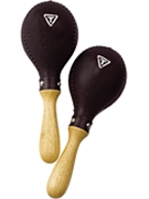 Black Plastic Maracas by for