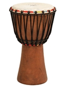 Mango Wood African Djembe by for