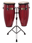Artist Hand-Painted Series Red Congas by for