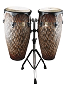 Supremo Series Select Chiseled Orange Congas by for