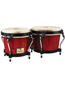 Supremo Series Red Finish Bongos by for