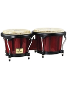 Artist Series Hand-Painted Red Finish Bongos by for
