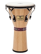 Supremo Series Natural Finish Djembe by for