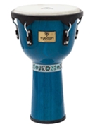 Artist Series Blue Finish Djembe by for