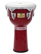 Concerto Series Red Finish Djembe by for