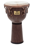 Master Hand-Crafted Pinstripe Series Djembe by for