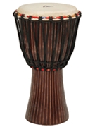 Hand-Carved African Djembe - T1 Finish by for