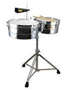 Chrome Shell Timbales by for