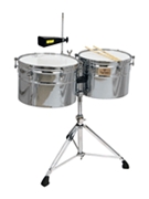 Extra-Deep Shell Chrome Timbales by for