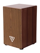 Artist Series Hand-Painted Brown Cajon by for