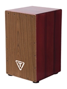 Artist Series Hand-Painted Red Cajon by for