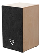 29 Series Siam Oak Cajon With Black Makah Burl Front Plate by for