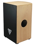 29 Roundback Series Cajon - Black Makah Burl Front Plate by for
