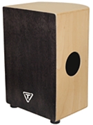 35 Roundback Series Cajon With Black Makah Burl Front Plate by for