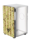 29 Series Clear Acrylic Cajon With Premium Fiberglass Front Plate - Symbol Design by for