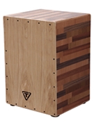 35 Series Wood Mixture Cajon With American Ash Front Plate by for