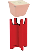 Siam Oak Quinto Cajon Stands - Red by for