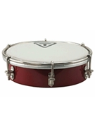 6 Wooden Tamborim - Red by for