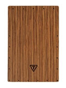 Zebrano Cajon Replacement Front Plate by for