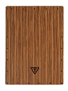Zebrano Cajon Replacement Front Plate by for
