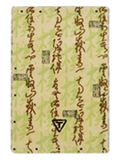 Fiberglass Cajon Replacement Front Plate - Symbols Design by for