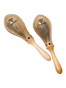 Large Oval Rawhide Maracas by for