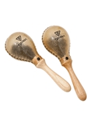 Large Round Rawhide Maracas by for
