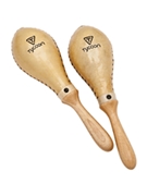 Large Oval Cowhide Maracas by for