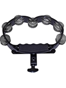 Black Plastic Mountable Tambourine by for