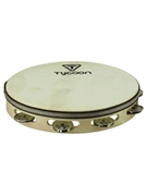 Single Row Headed Wooden Tambourine by for