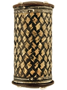 Small Rattan Bamboo Shaker by for
