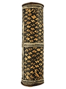 Large Rattan Bamboo Shaker by for