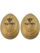 Large Wooden Egg Shakers (Pair) by for
