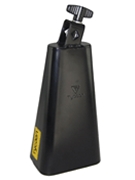 8 inch. Black Powder Coated Cowbell by for