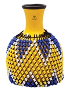 Yellow Fiberglass Shekere by for