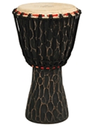 Master Handcrafted African Djembe by for