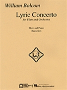 William Bolcom - Lyric Concerto for Flute and Orchestra by Bolcom WIlliam for