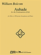 Aubade- For The Continuation Of Life by Bolcom WIlliam for Oboe and Piano