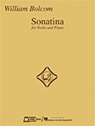 Sonatina by Bolcom WIlliam for Violin Sol