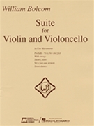 Suite For Violin & Violoncello by Bolcom WIlliam for Str Duet